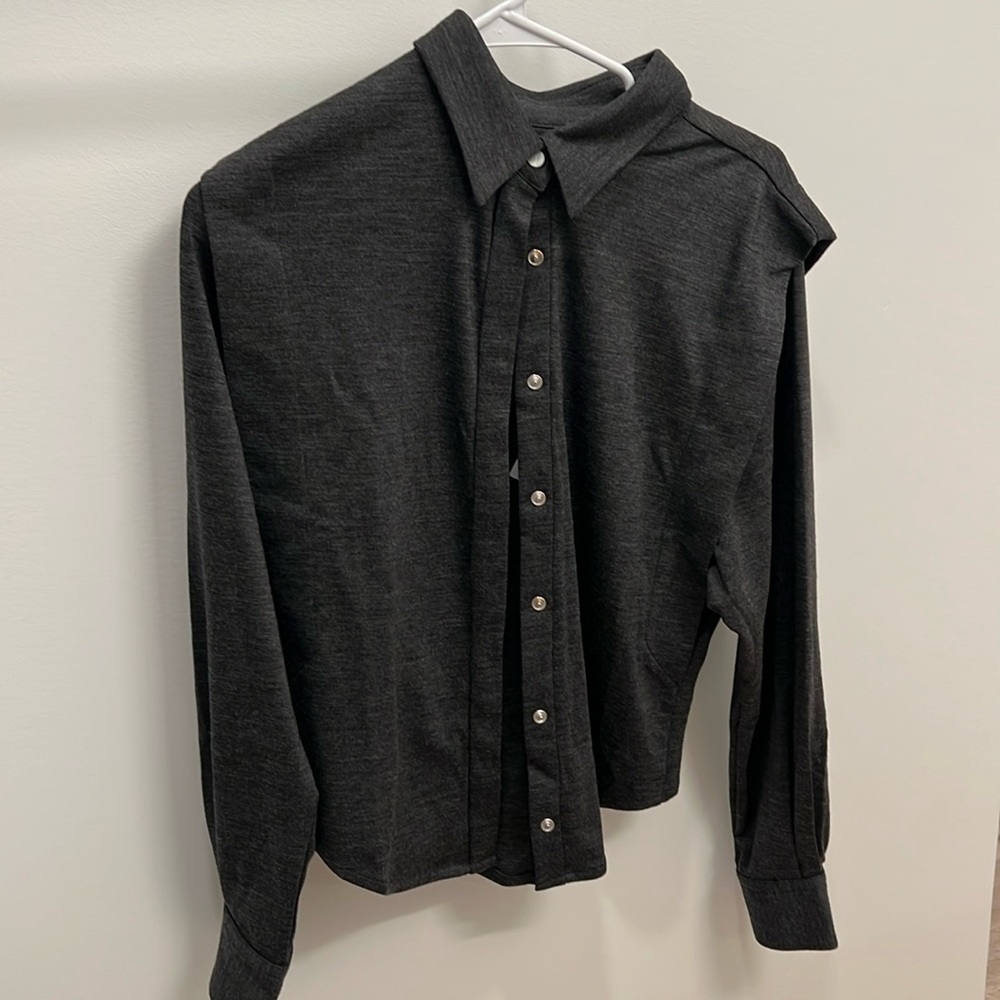 Isabel Marant wool grey shirt NWT 36
